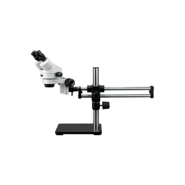 United Scope Llc. AmScope SM-5BX 3.5X-45X Binocular Stereo Microscope on Ball Bearing Boom Stand SM-5Bx - main